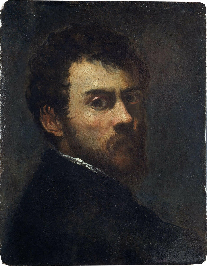 Autorretrato en joven hombre - Jacopo Tintoretto