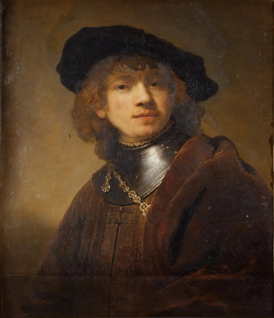 Autorretrato de joven - Rembrandt
