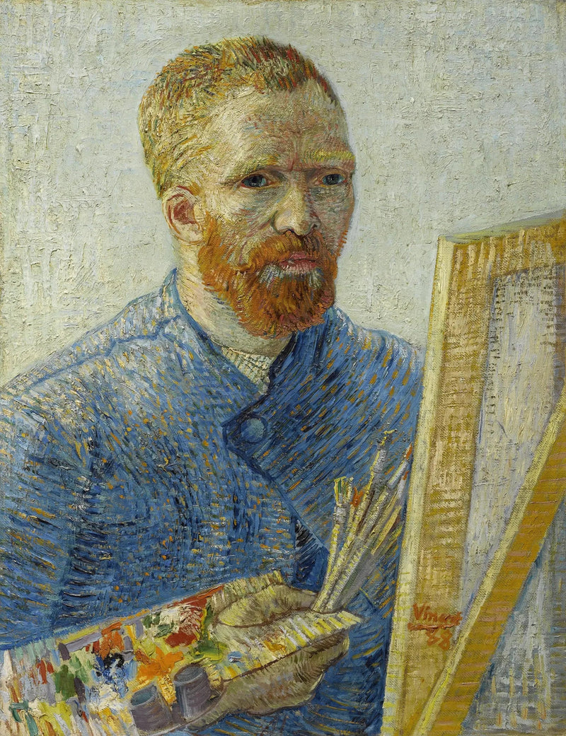 Autorretrato como pintor - Vincent van Gogh