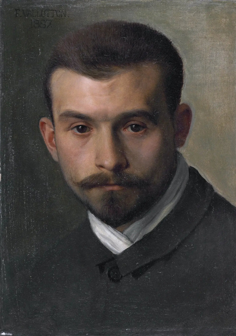 Autorretrato (Félix Vallotton, 1887) - Félix Vallotton