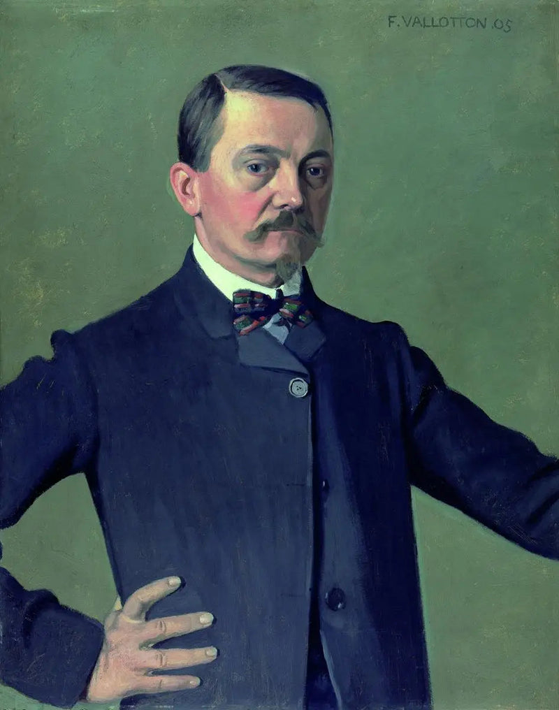 Autorretrato - Félix Vallotton
