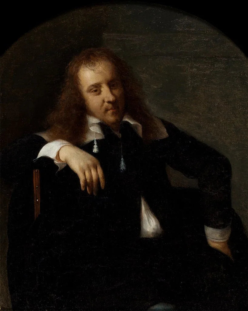 Autoportrait - Gabriel Metsu image 1 copie de tableau peinte à la main