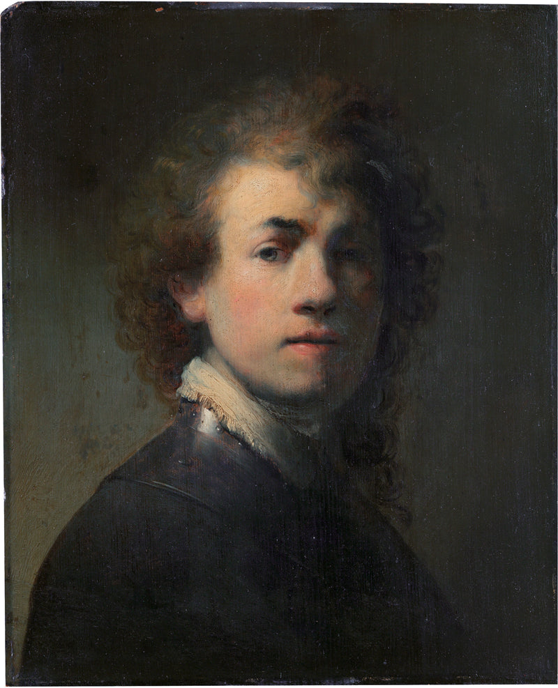 Autorretrato con un gorgerin - Rembrandt