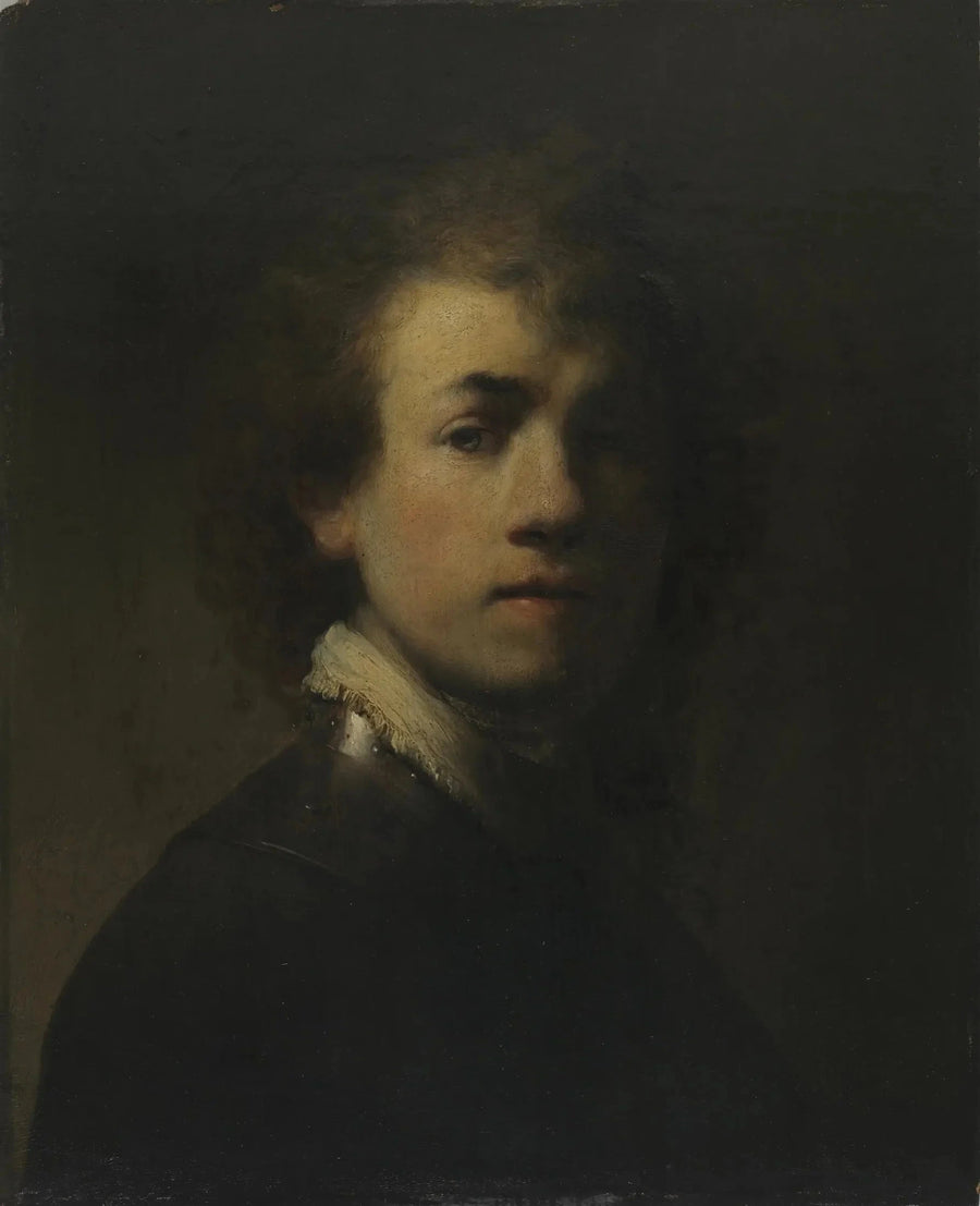 Autorretrato con un gorgerin - Rembrandt
