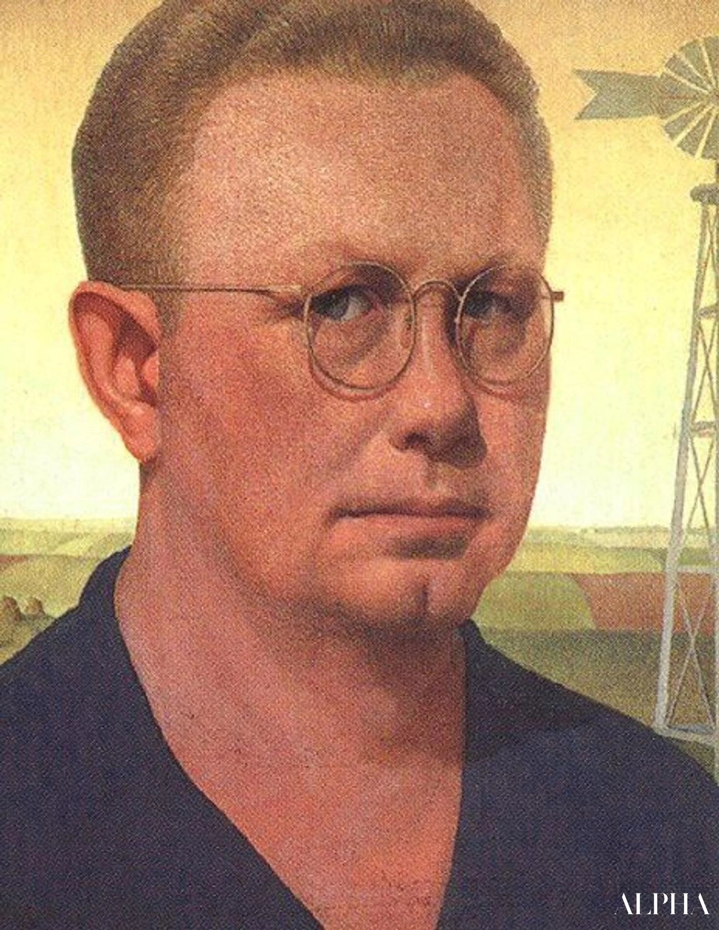 Autoportrait - Grant Wood - Reproductions de tableaux et peintures haut de gamme