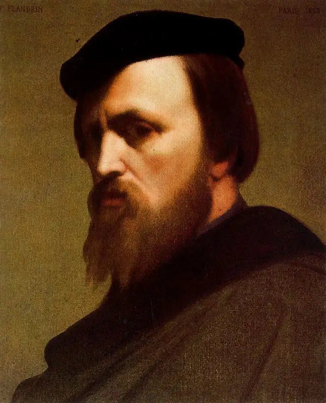 Autorretrato - Hippolyte Flandrin