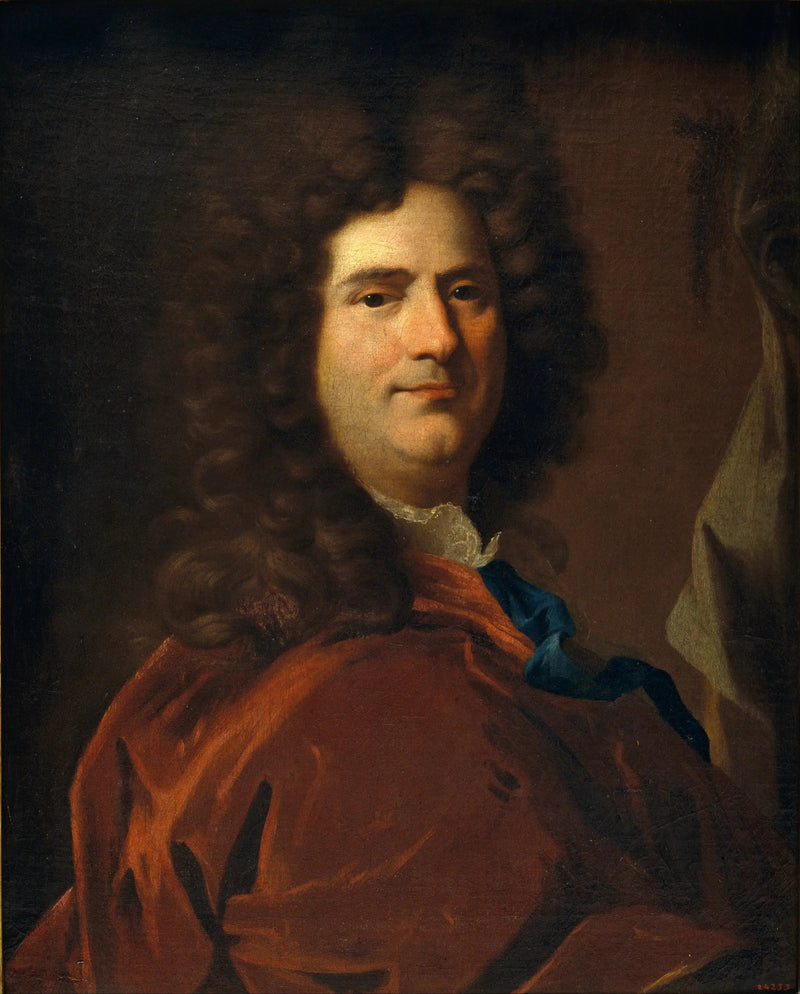 Autorretrato (?) - Hyacinthe Rigaud
