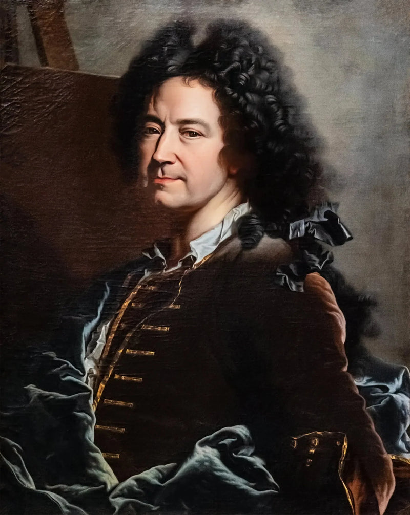 Autorretrato - Hyacinthe Rigaud
