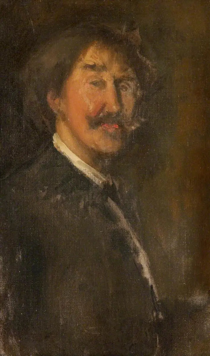 Autoportrait - James Abbott McNeill Whistler image 1 reproduction réalisée par Alpha Reproduction