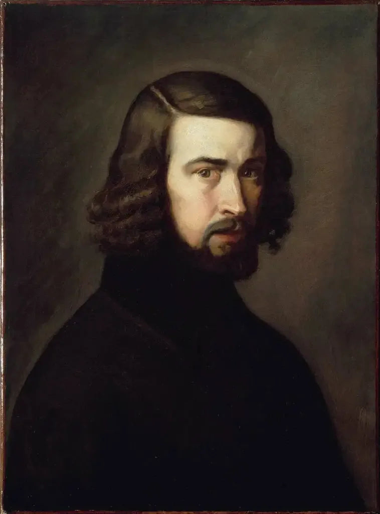 Autorretrato - Jean-François Millet
