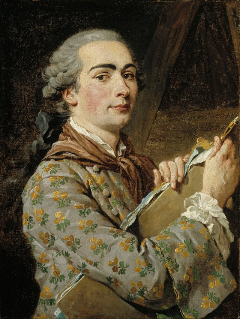 Autorretrato - Louis Jean François Lagrenée