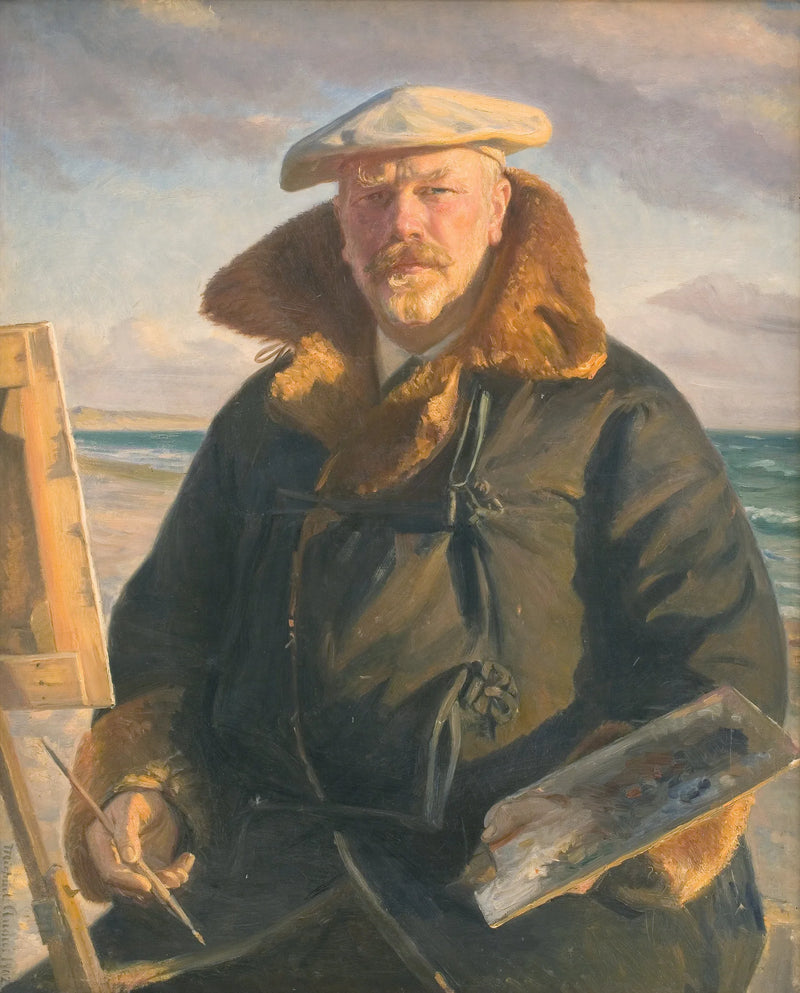 Autorretrato - Michael Peter Ancher