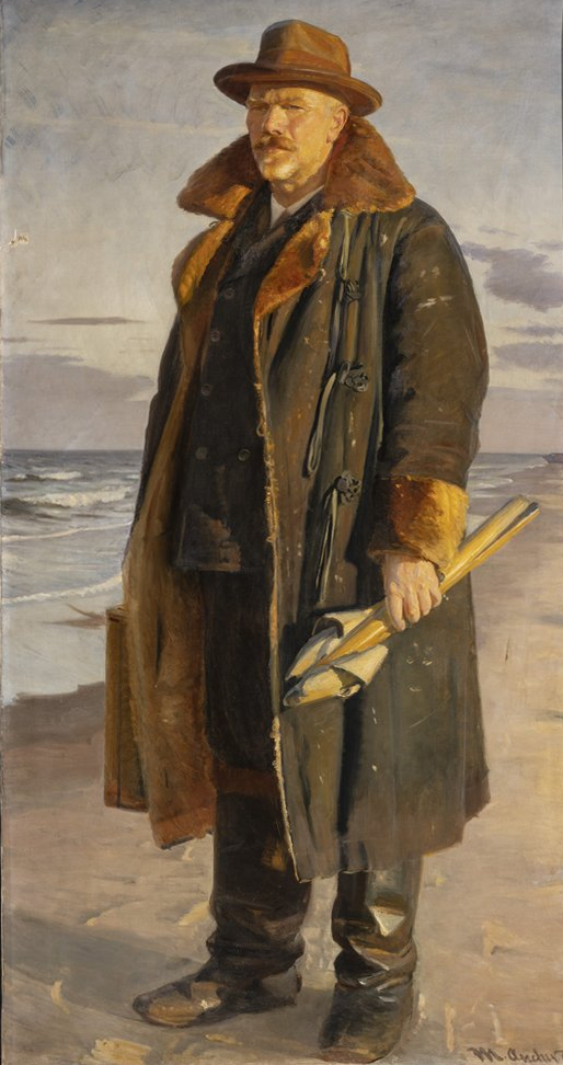 Autorretrato - Michael Peter Ancher