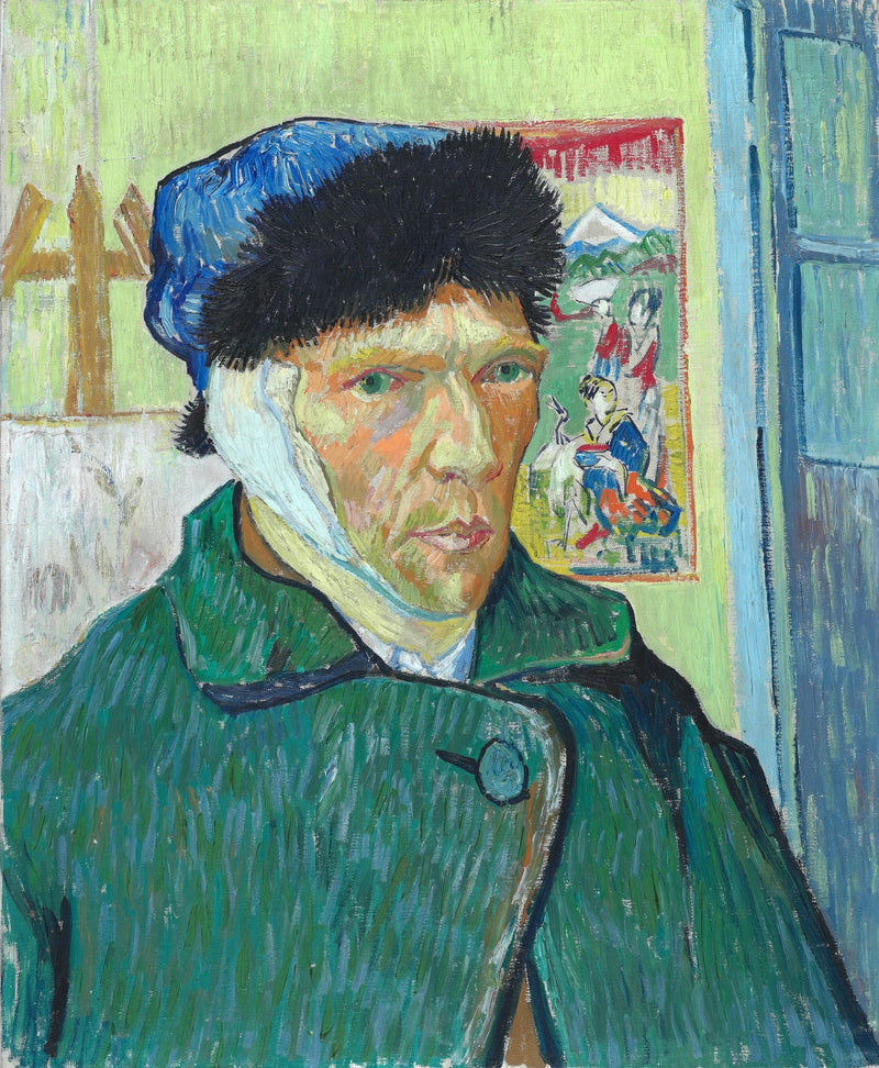 Autorretrato con la oreja vendada - Vincent van Gogh