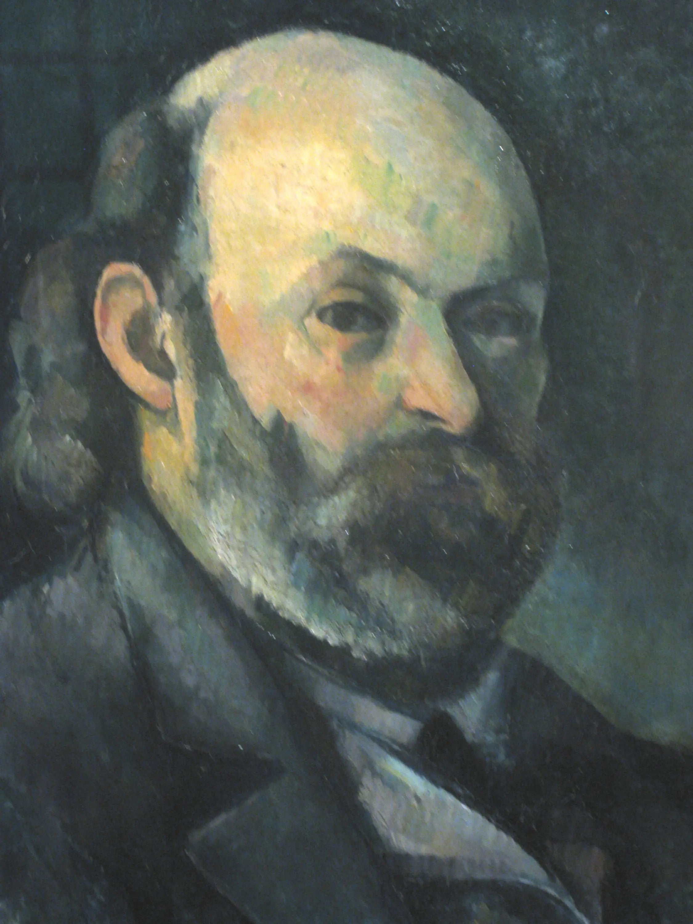 Autoportrait - Paul Cézanne image 1 reproduction artisanale de tableau