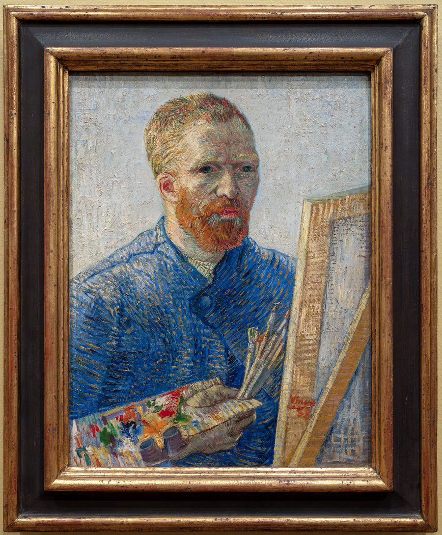 Autorretrato como pintor - Vincent van Gogh