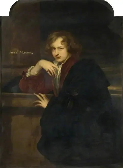Autorretrato, cuando un joven - Antoine van Dyck