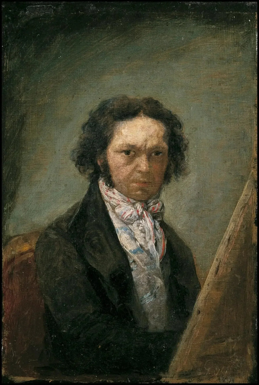 Autorretrato sobre lienzo - Francisco de Goya