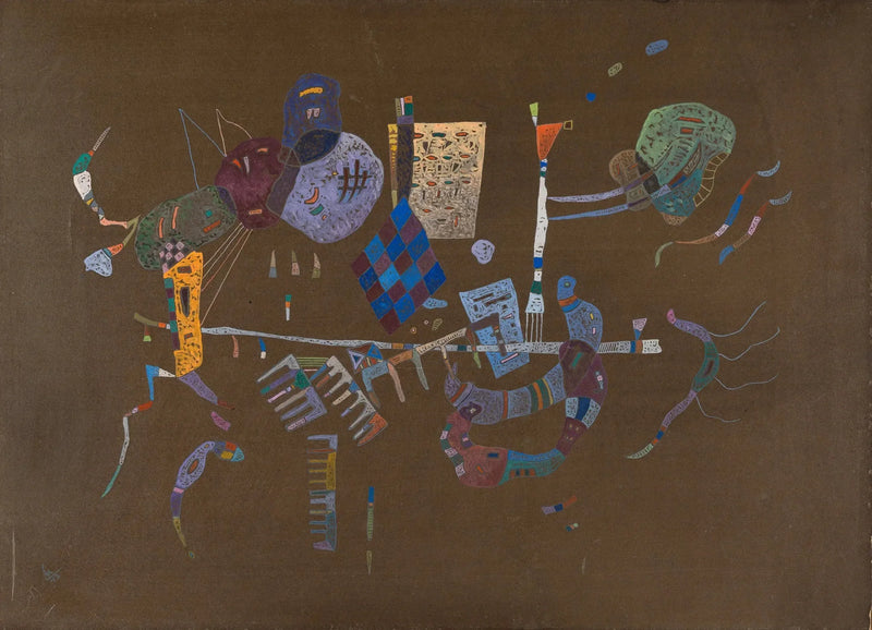 Alrededor de la línea - Vassily Kandinsky