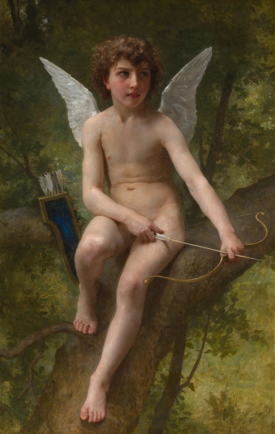 Al acecho - Bouguereau