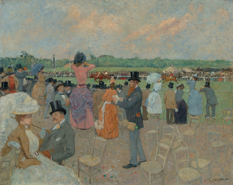Cursos en Longchamp - Jean-Louis Forain