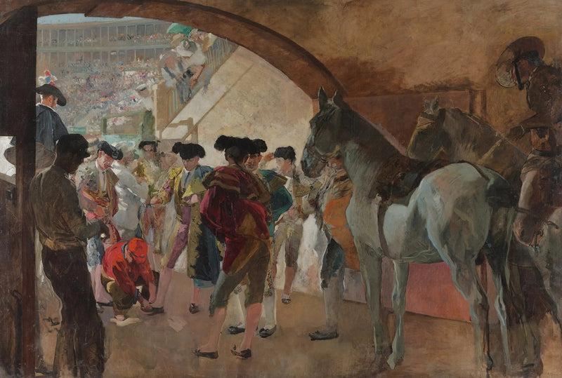 Antes de la corrida - Joaquín Sorolla
