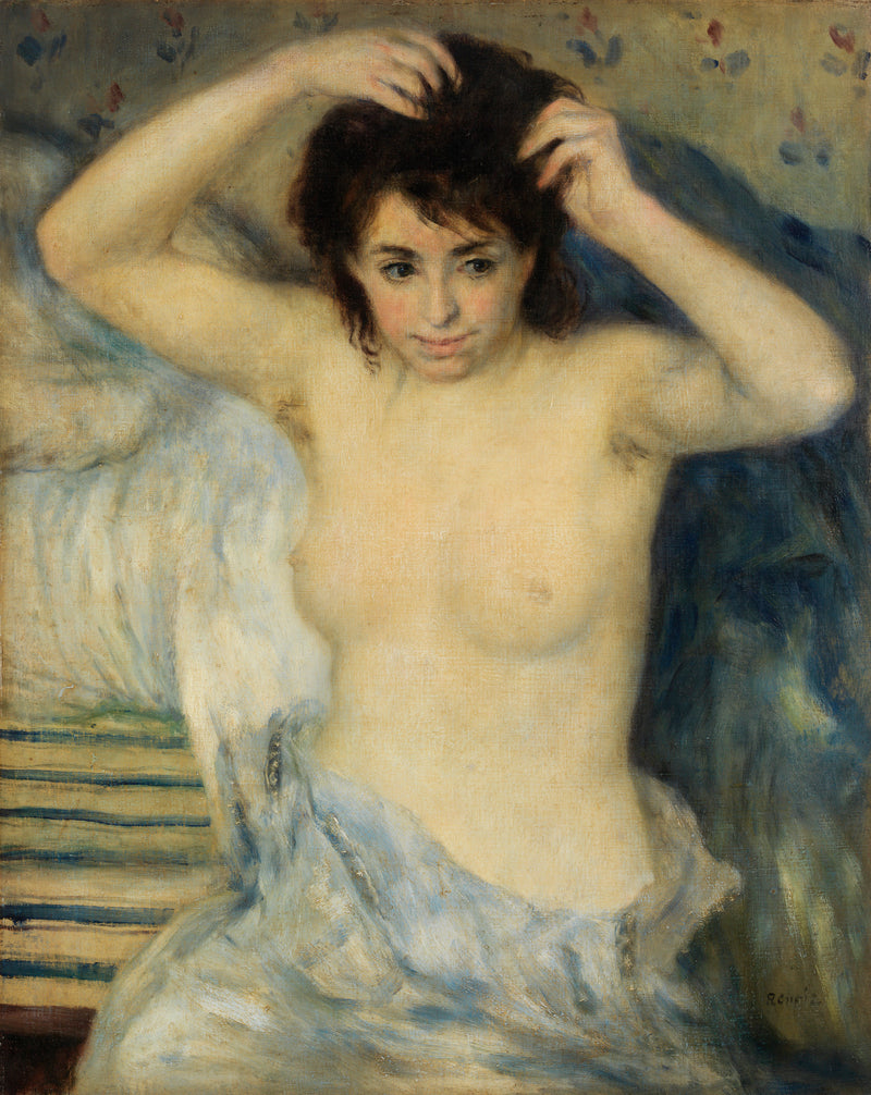 Antes del baño - Pierre-Auguste Renoir