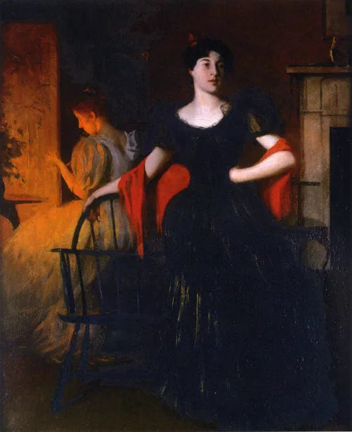 Antes del baile - Frank Weston Benson