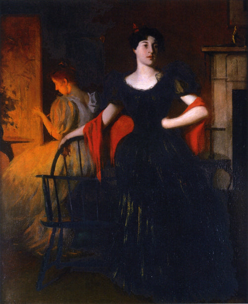 Antes del baile - Frank Weston Benson