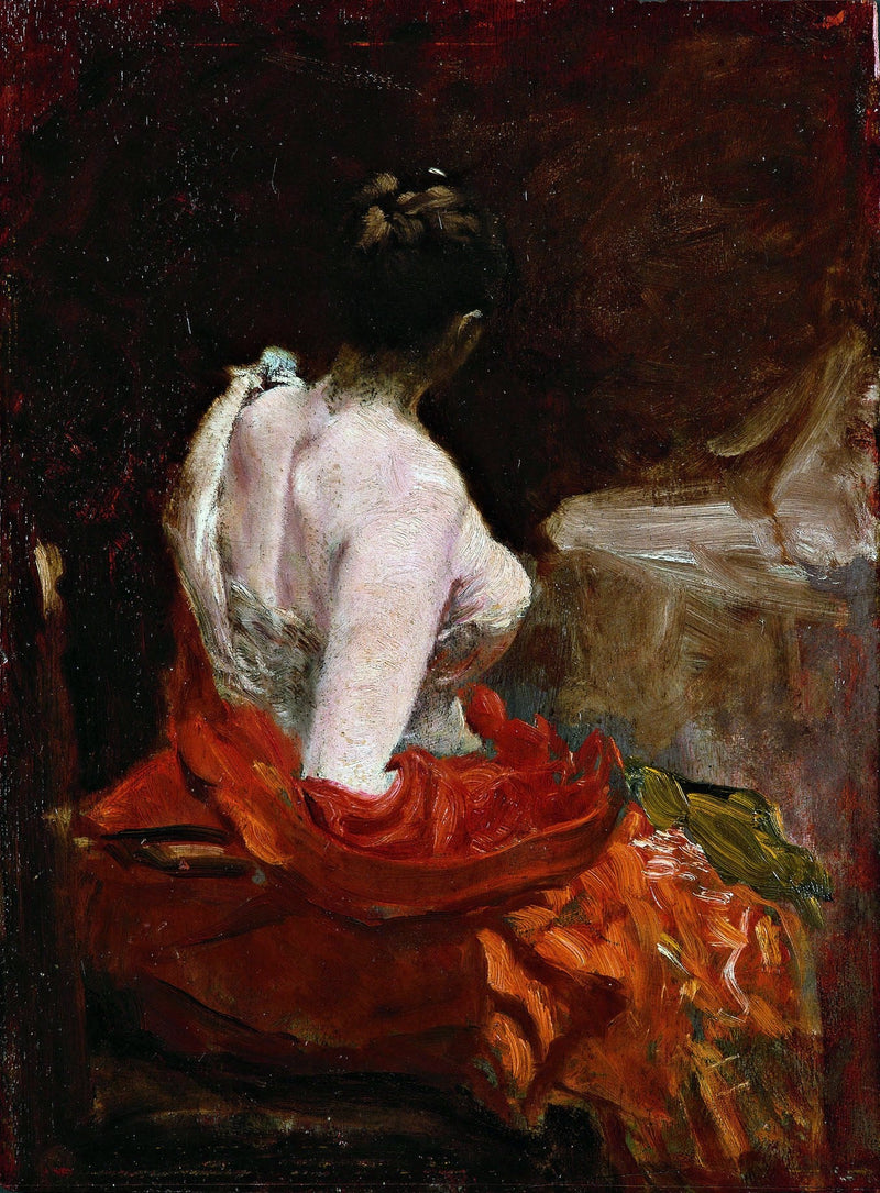 Antes del globo - Giuseppe De Nittis