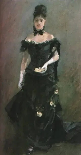 Antes del teatro - Berthe Morisot