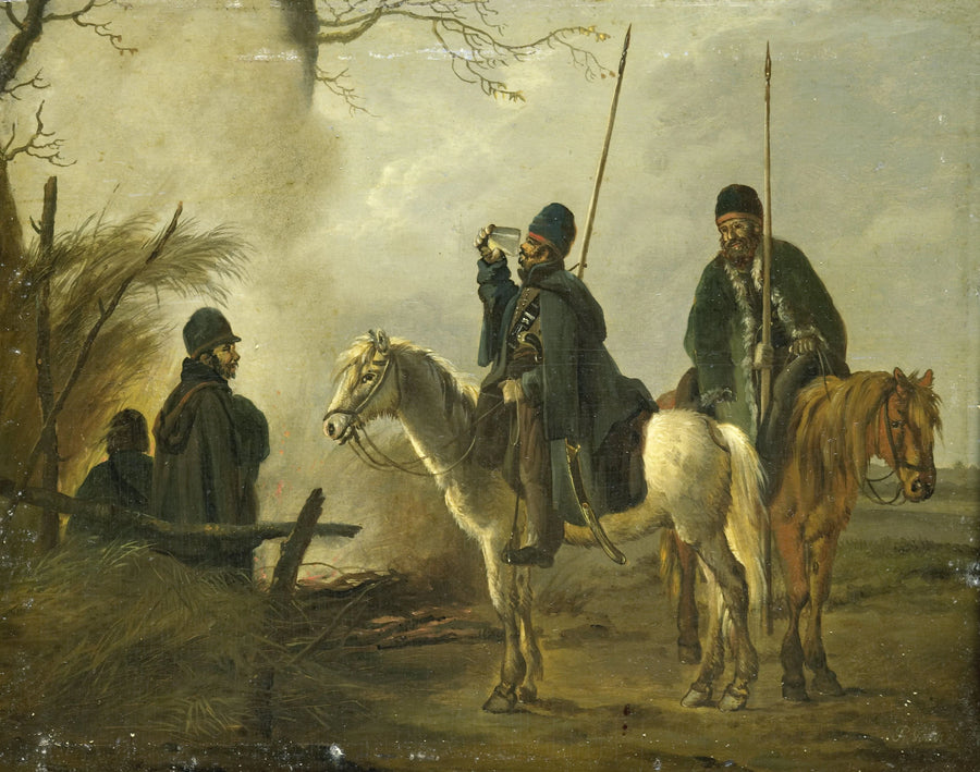 Avant-poste cosaque en 1813 - Pieter Gerardus van Os