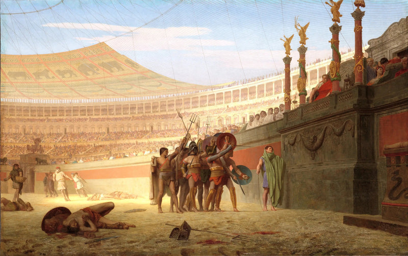 Ave César, los que van a morir te saludan - Jean-Léon Gérôme