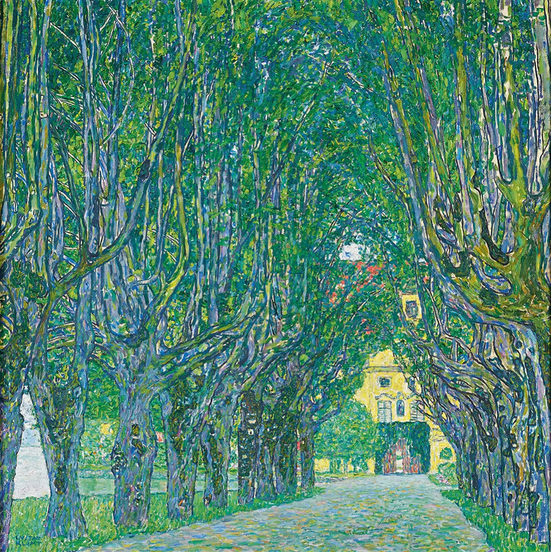 Avenida en el parque del Schloss Kammer - Gustav Klimt