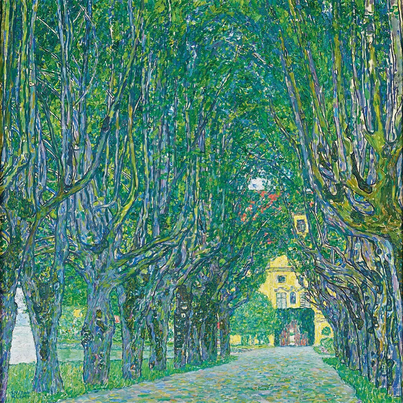 Avenida en el parque del Schloss Kammer - Gustav Klimt