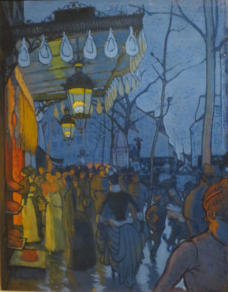 Avenida de Clichy, cinco horas de la tarde - Louis Anquetin