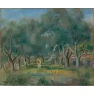 Avenida de los Olivos - Pierre-Auguste Renoir
