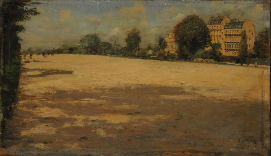 Avenida del Bosque de Boulogne - Giuseppe De Nittis