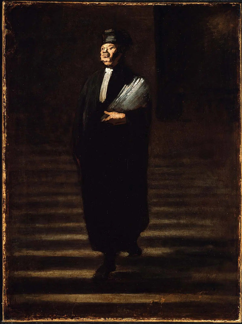 Abogado triunfante - Honoré Daumier