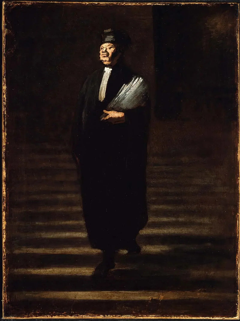 Abogado triunfante - Honoré Daumier