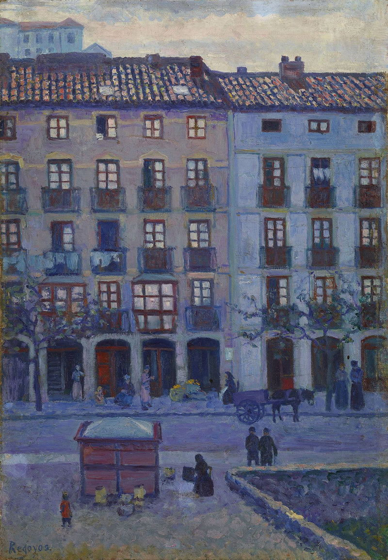Azul, San Sebastián - Dari��o de Regoyos