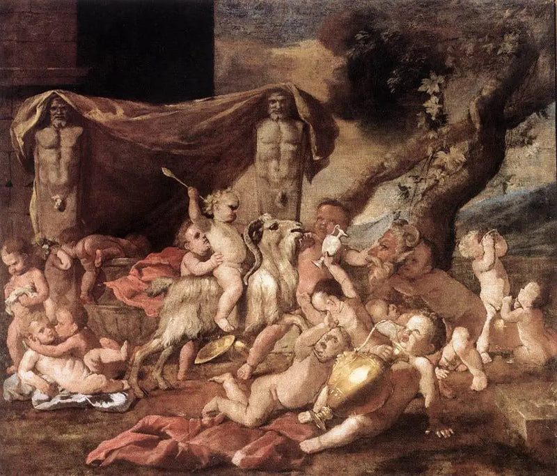 Bacanal infantil - Nicolas Poussin