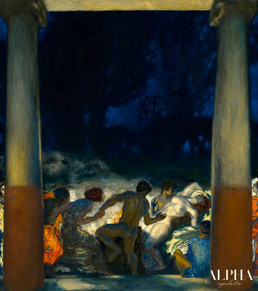 Bacchanale - Franz Von Stuck Reproductions de tableaux à la peinture à l’huile