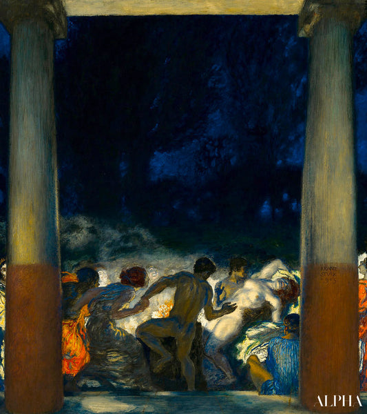 Bacchanale - Franz Von Stuck Reproductions de tableaux à la peinture à l’huile