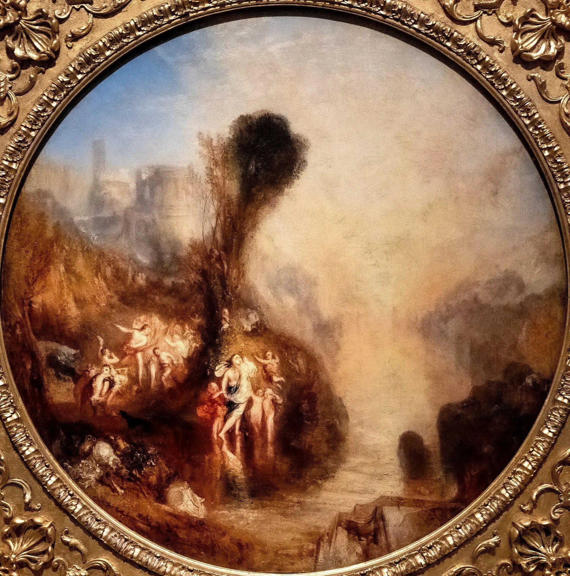 Bacchus and Ariadne - J. M. W. Turner image 1 copie peinte à la main à l’huile