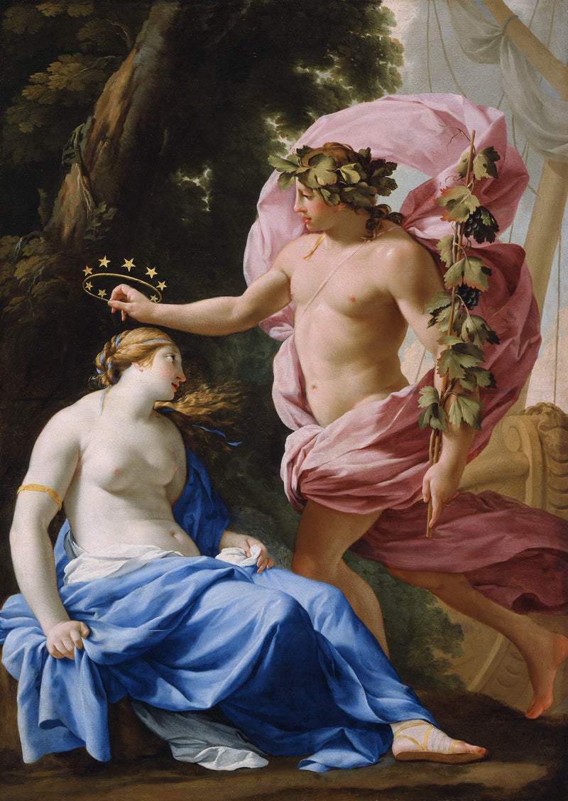 Baco y Ariadne - Eustache Le Sueur