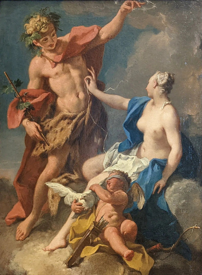 Baco y Ariadna - Giovanni Battista Pittoni