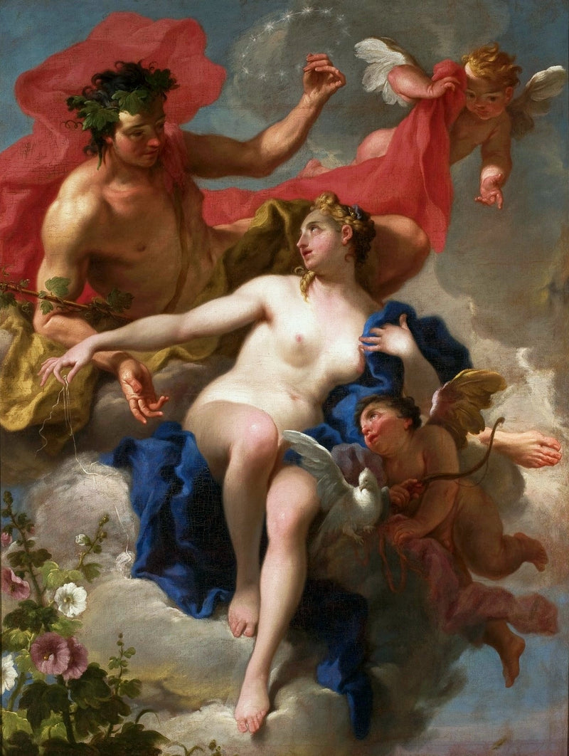 Baco y Ariadne - Giovanni Battista Pittoni