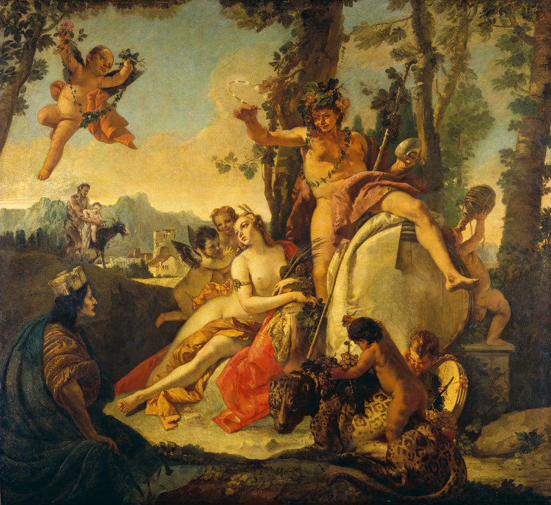 Baco y Ariadna - Giovanni Battista Tiepolo