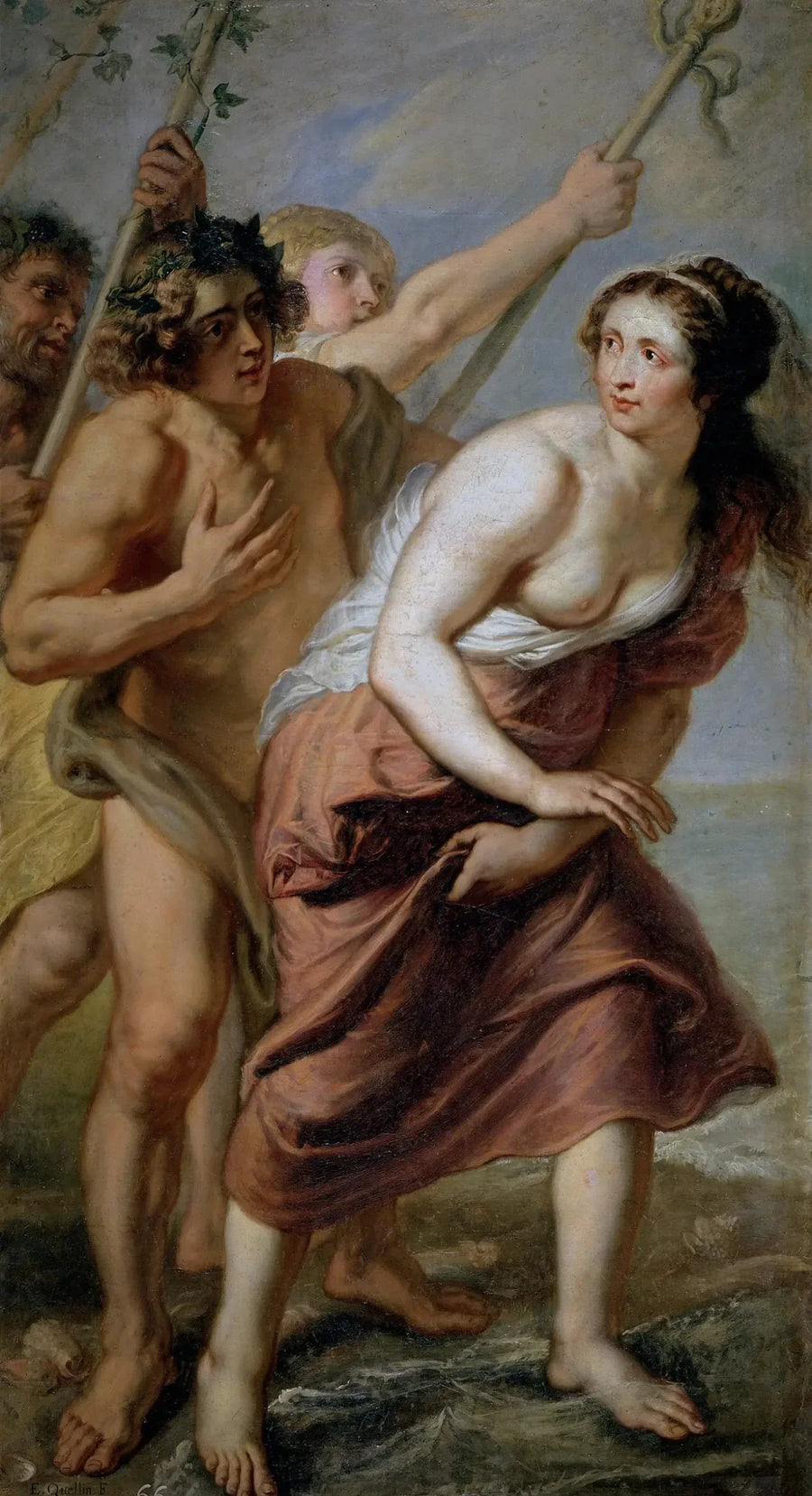 Baco y Ariadna - Peter Paul Rubens